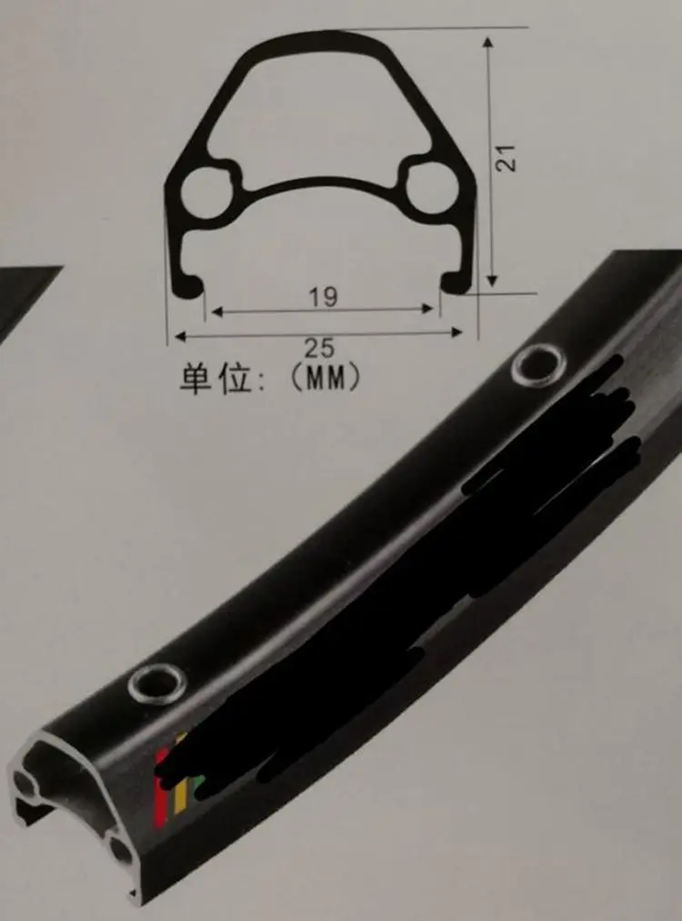 NOVATEC 041042 4 подшипника через ось 26/27.5/29 дюймовое колесное колесо MTB с заклепками