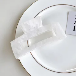 Korean Leopard Women Large Hair Claw Clips For Thick Hair 10.5cm Acetate Big Claw Clips Hair Accessories For Women