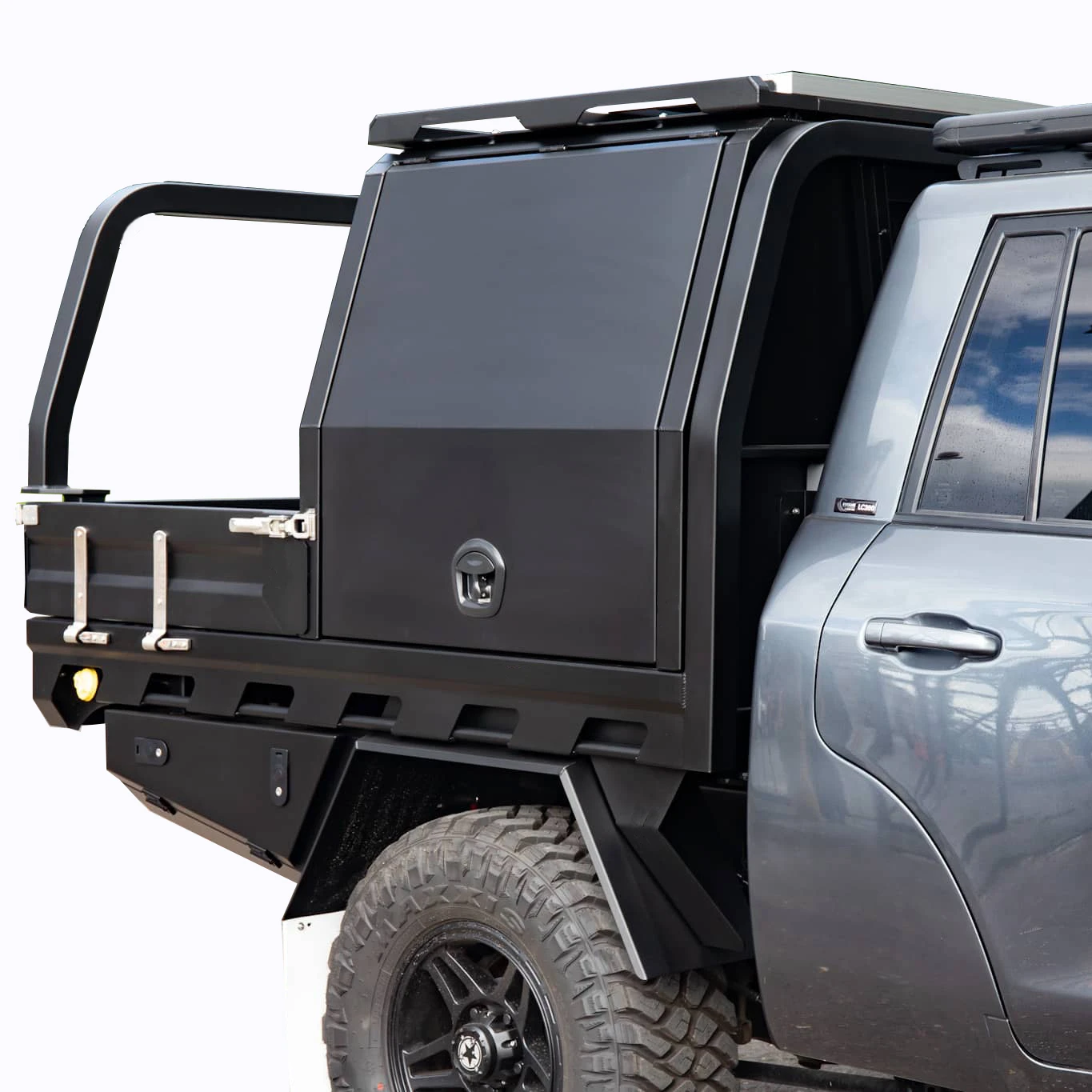 4x4 WD ALUMINUM TRUCK UTE CANOPY FOR HILUX FORD RANGER CUSTOMIZED ALUMINUM TOOLBOX