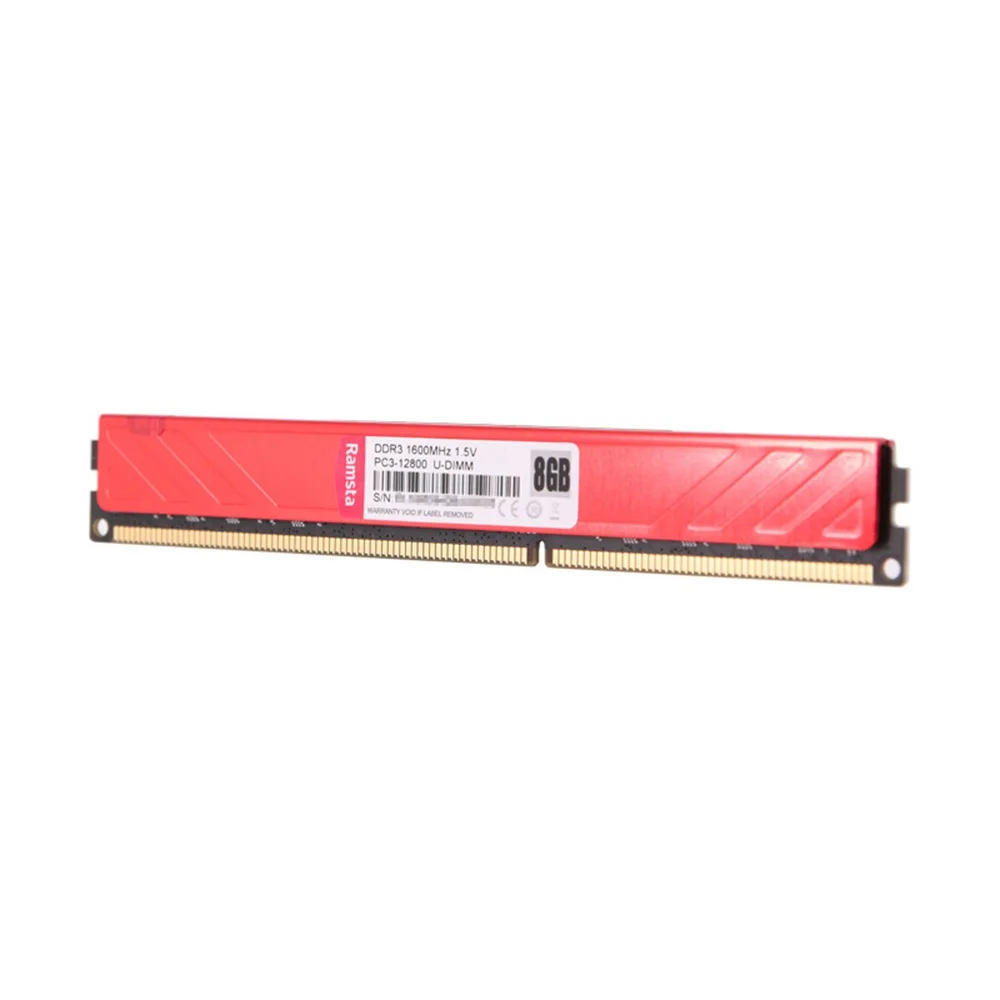 Оперативная память Ramsta DDR3 8 Гб 1600 МГц для настольного ПК DIMM