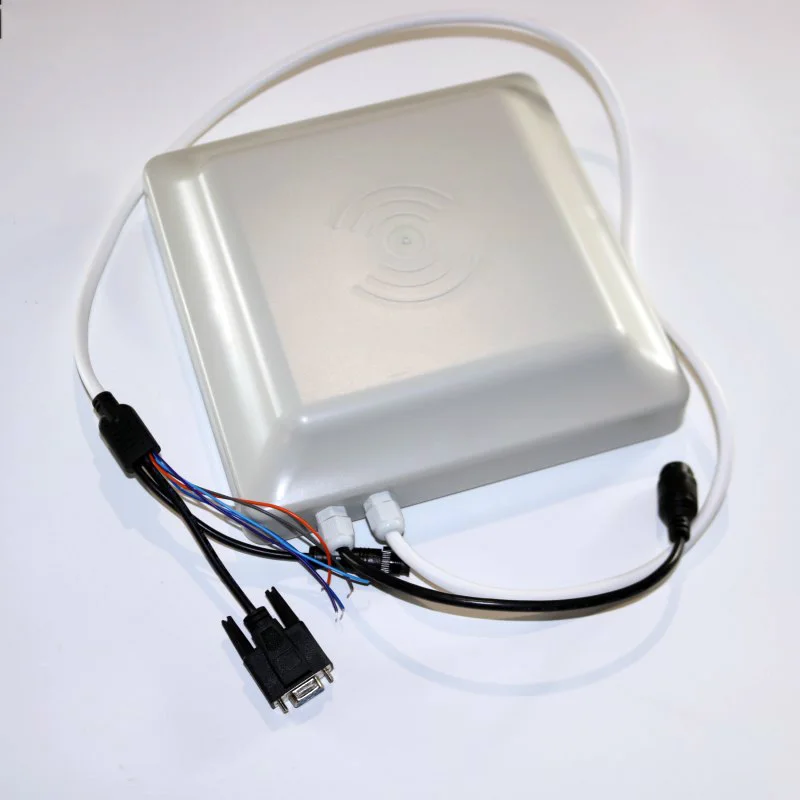 3 to 5meter ABS Integrated RFID Reader long range 902-928Mhz, ISO 18000-6C RFID Card Reader/Writer for access control