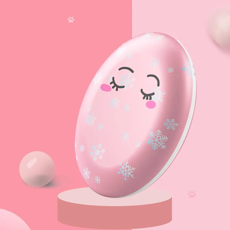 2021 new Rechargeable hand warmer/warm hands portable power bank 5000mAh charging treasure