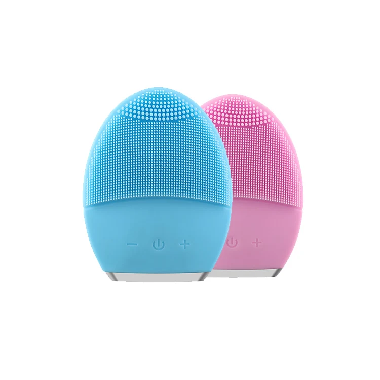 Silicone facial cleansing brush electric sonic facial cleansing brush