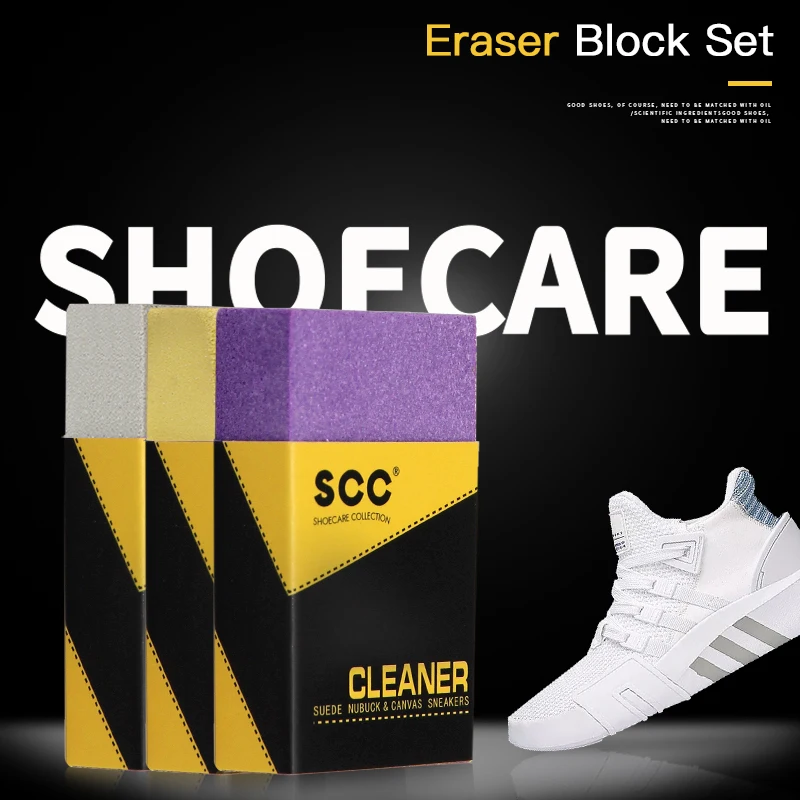 Factory Wholesale Custom Logo 2 In 1 Wooden Handle Sneaker Cleaning Brush Shoes Cleaner Brush With Suede Eraser