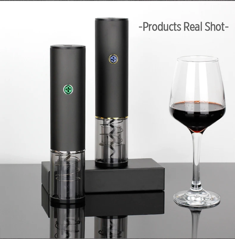 Smart Home Products Mini Rechargeable Electric Wine Bottle Opener Portable Wine Corkscrew with Company Logo