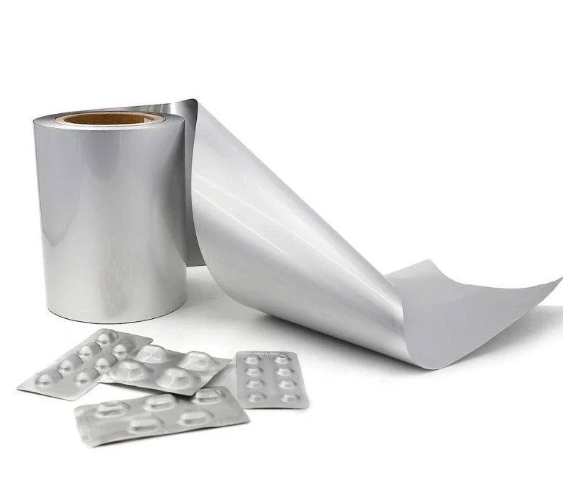 PTP Aluminum foil Sealing Film For PVC Blister For Tablet and capsule Blister Packing Customized Color Printed Foil