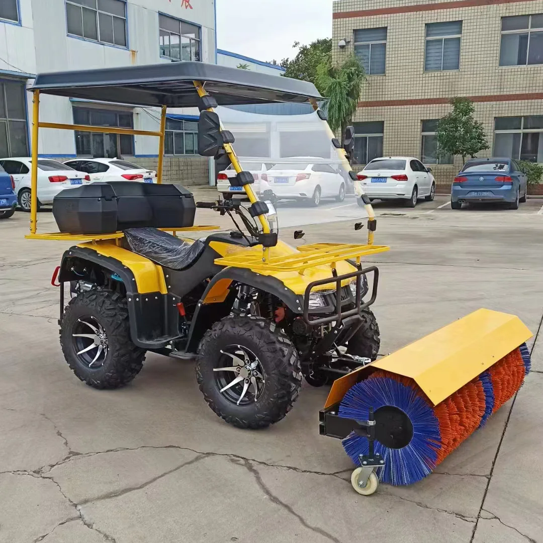 cheap price Snow Removal Machine Multifunction Ride-on snowplow for sale in Russia