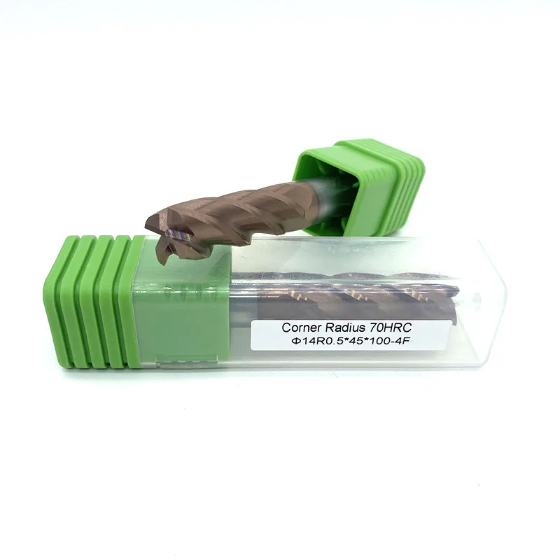 China wholesale CNC milling cutter corner radius carbide end mill cutters with good price