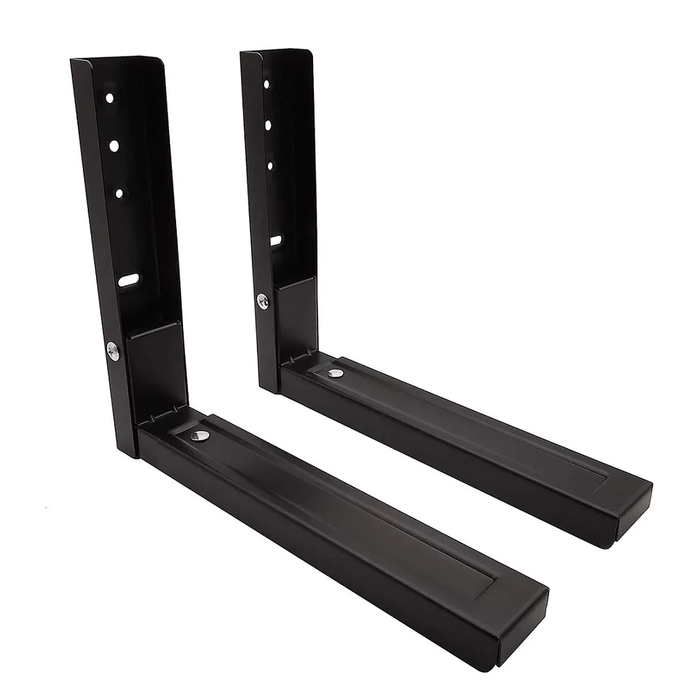 Microwave Oven Wall Mount the Range Shelf Bracket Mounting Kit Hanging Support Brackets for Ovens