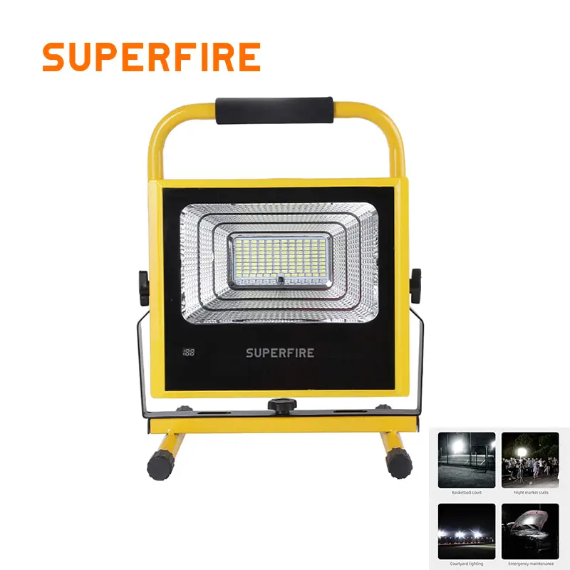 Portable Led Work garden  Light Rechargeable IP54 waterproof FS1 Flood Light for Car Repair Camping Fishing