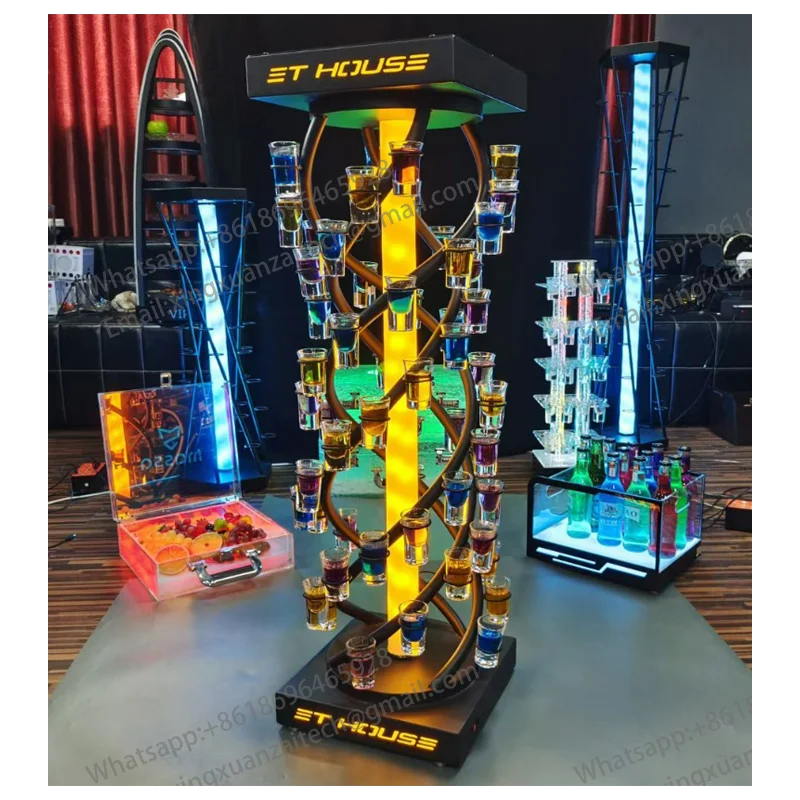 Металлический лоток для стопки стекла с индивидуальным логотипом