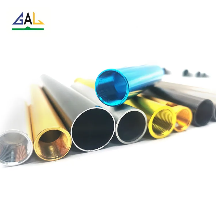 7000 Series Anodized Aluminum Connector Tube Pipe Aluminum 4mm Pipe For Industry