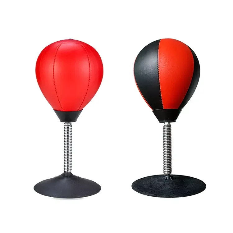 Custom Logo Anxiety Relief Speed Boxing Bag Balls Soft Punch Ball Freestanding Kit Desktop Punching Bag For Adult Children