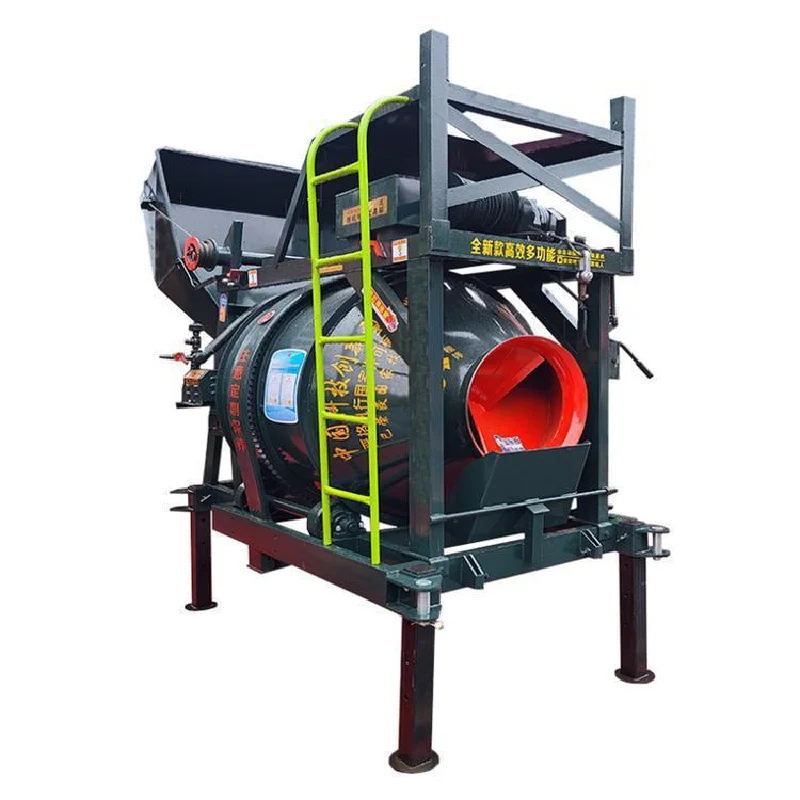 Hot sales hydraulic ladder concrete mixer  lifting -body machine tipping