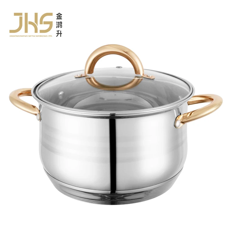 JHS 13 шт. Ресторан кастрюля Нелипкая сковородка для жарки кастрюль и сковородок посуда из нержавеющей стали коокинваре