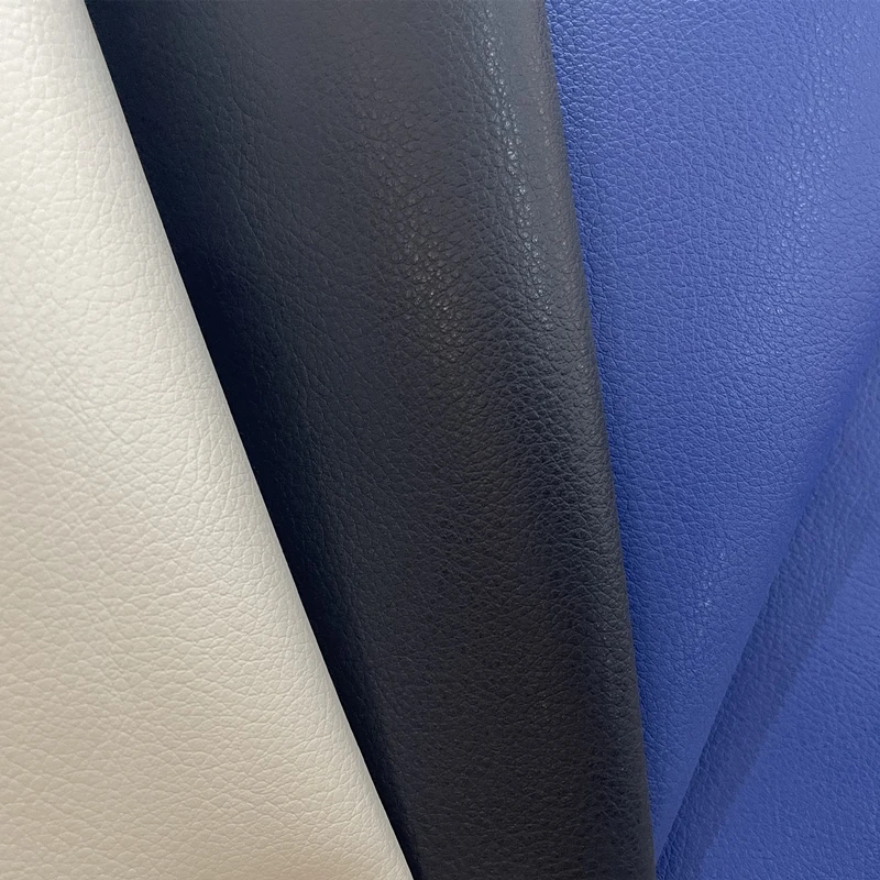 Grain Pattern Abrasion-Resistant Anti-Mildew Waterproof Embossed Shoe Making Materials Artificial Synthetic Pu Manufacturer