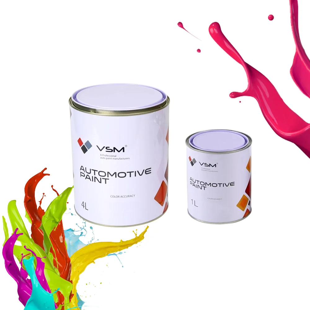 Car Repair 1K Metallic Blue Crystal Pearl Colour Paint Tinter Coating