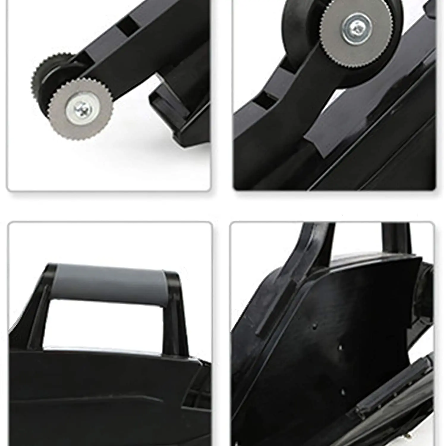 Drywall Banjo Board Taping Tool Quick Clamping Gypsum Board Joint Tool Flat Box with Roller Wheel