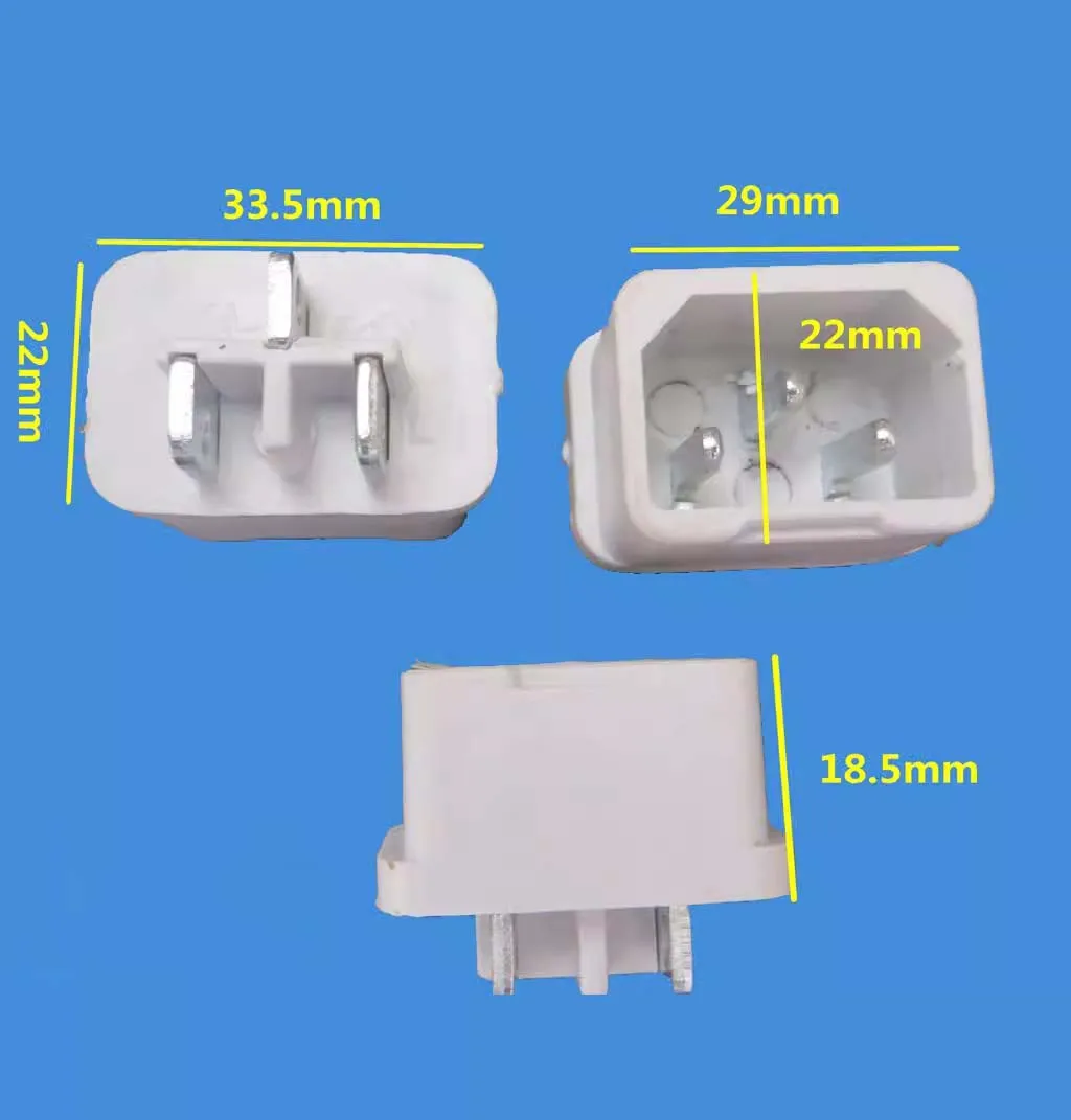 Soybean milk machine Electric rice cooker electric pressure cooker white earless three-pin socket