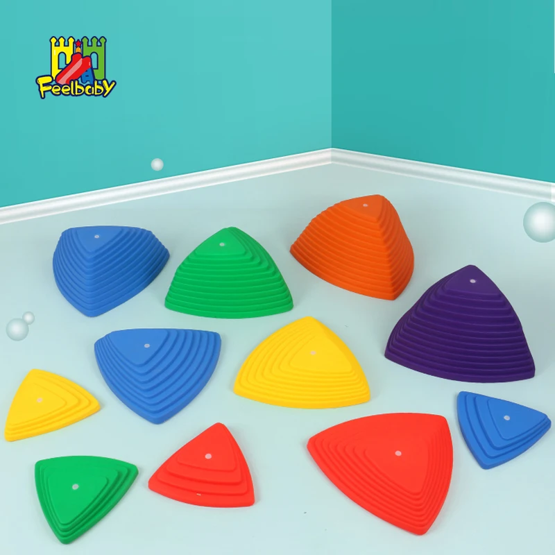 Kids Toys Educational Baby Learning Education Educative Creative Kids River Crossing Stone Plastic