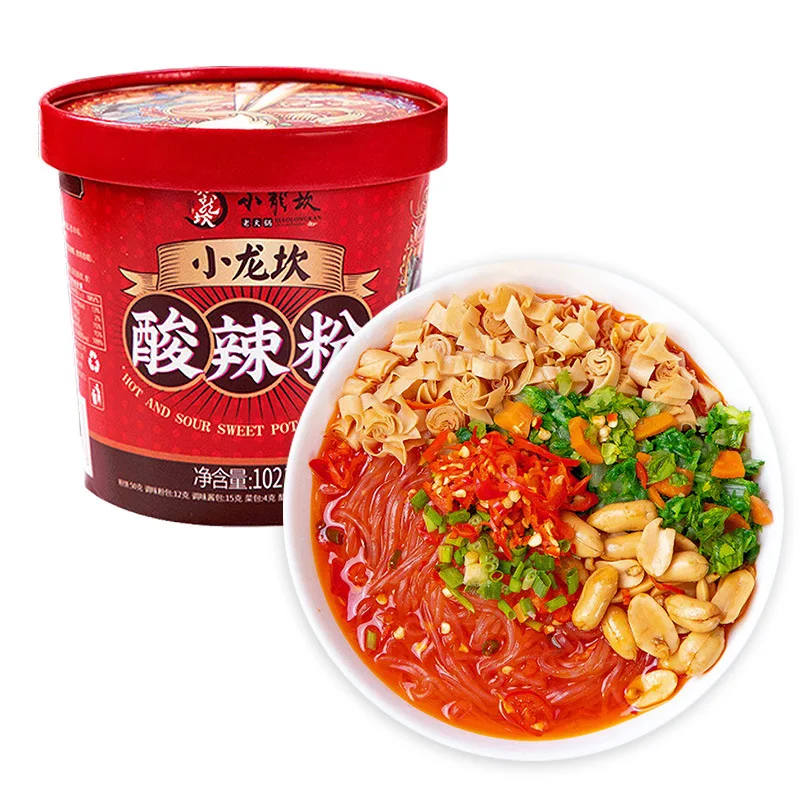 Delicious Low Calorie Instant Noodles Spicy Vermicelli Rice Noodle Food Hot And Sour Rice Noodle