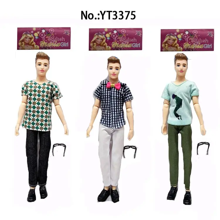 Wholesale best-selling 30 cm 1/6 male doll clothes jacket T-shirt pants shorts clothes set for male dolls