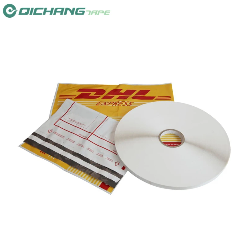12mm permanent bag sealing tape for courier bags