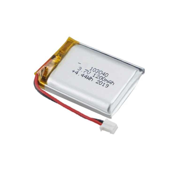 Rechargeable Lithium polymer 103040PL 3.7v 1200mah 103040 lipo batterie custom lipo battery