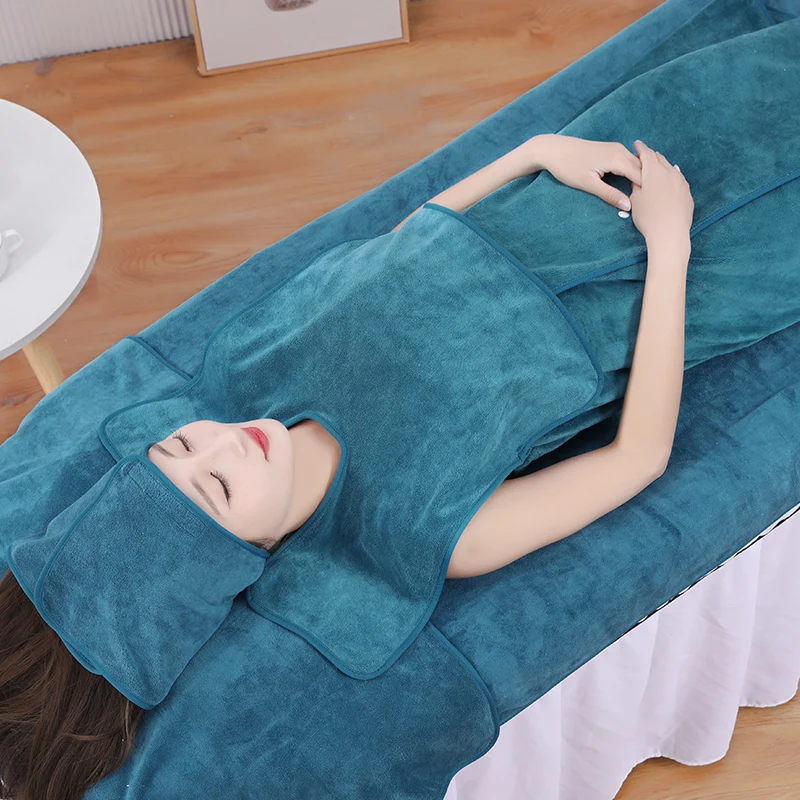 Customized Microfiber Spa Facials Towels Beauty Salon Towels for Face Cleaning