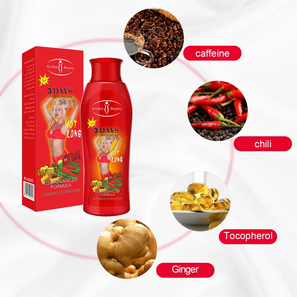 Aichun beauty Hot selling chili and ginger Slimming cream
