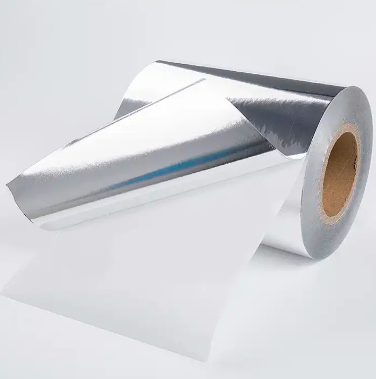 50um Matt Silver Self Adhesive aluminium Vinyl PET Label Self- adhesion Film Label Rolls Removable Glue Machine label sticker