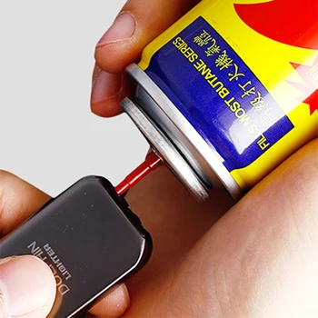 High quality butane factory wholesale aerosol gas lighter refill butane lighter gas refill