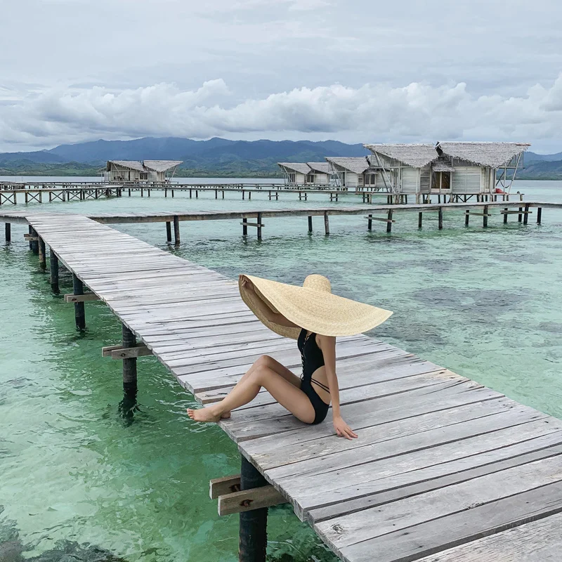1 м 100 см женские модели модных показах очень большой шляпа с широкими полями Пшеница соломенная шляпа супер модная обувь для подиума супер большой соломенная шляпа