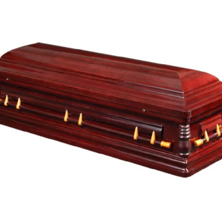 
coffin Made in China, solid wood 