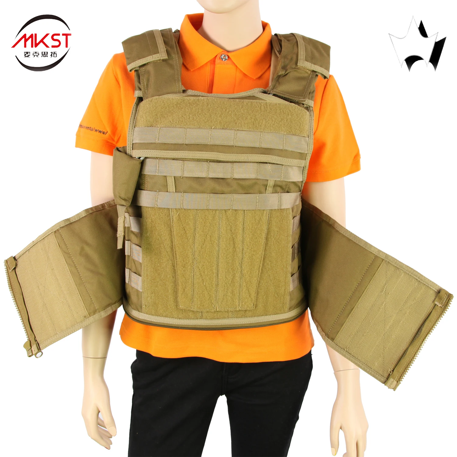 Лидер продаж, Арамид уровня nij iiia, новейший стальной жилет с пуленепробиваемой пластиной