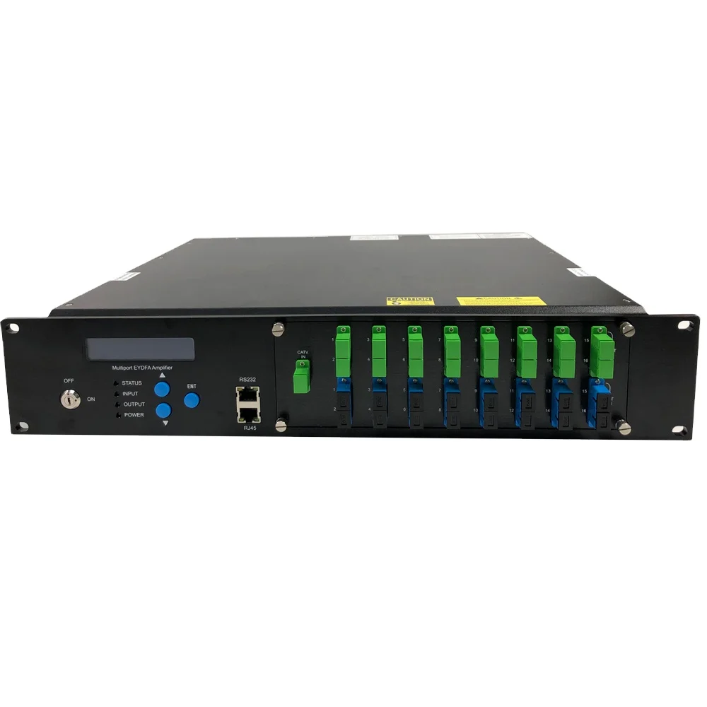 HFC 1550nm Оптический Усилитель Открытый CATV WDM EDFA 16 32