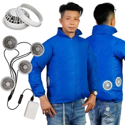 2022 Hot Sale Factory Cheap Price Summer Air Conditioner Cooling Clothing Work Cooling Clothing Jacket Men Clothes
