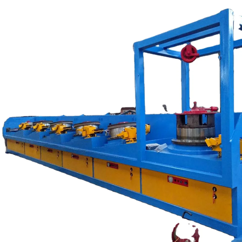 straight line type wire drawing machine