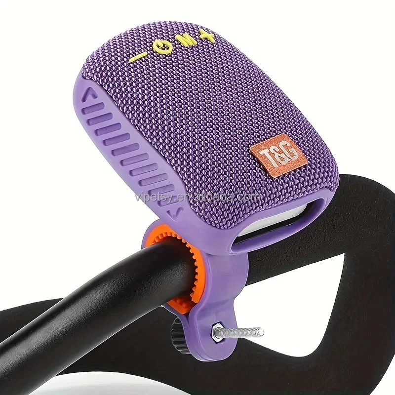 Wholesale outdoor cycling fixed bracket heavy bass portable hifi speaker card insertion phone TWS Bluetooth speaker