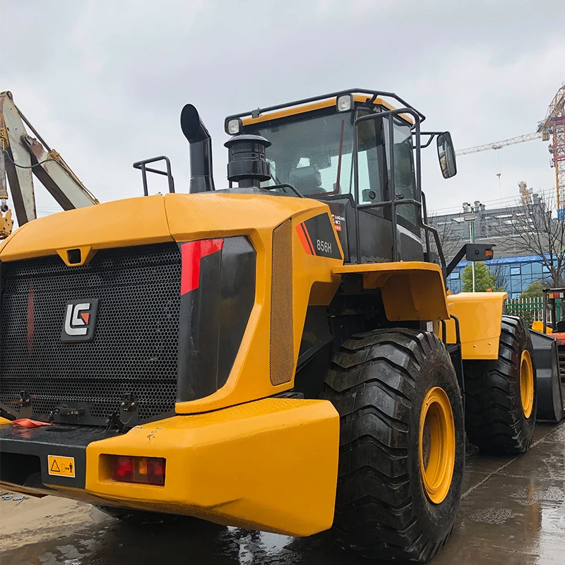 china best selling 5.5 ton construction machinery liugong CLG 856H  articulated wheel  drive backhoe loader