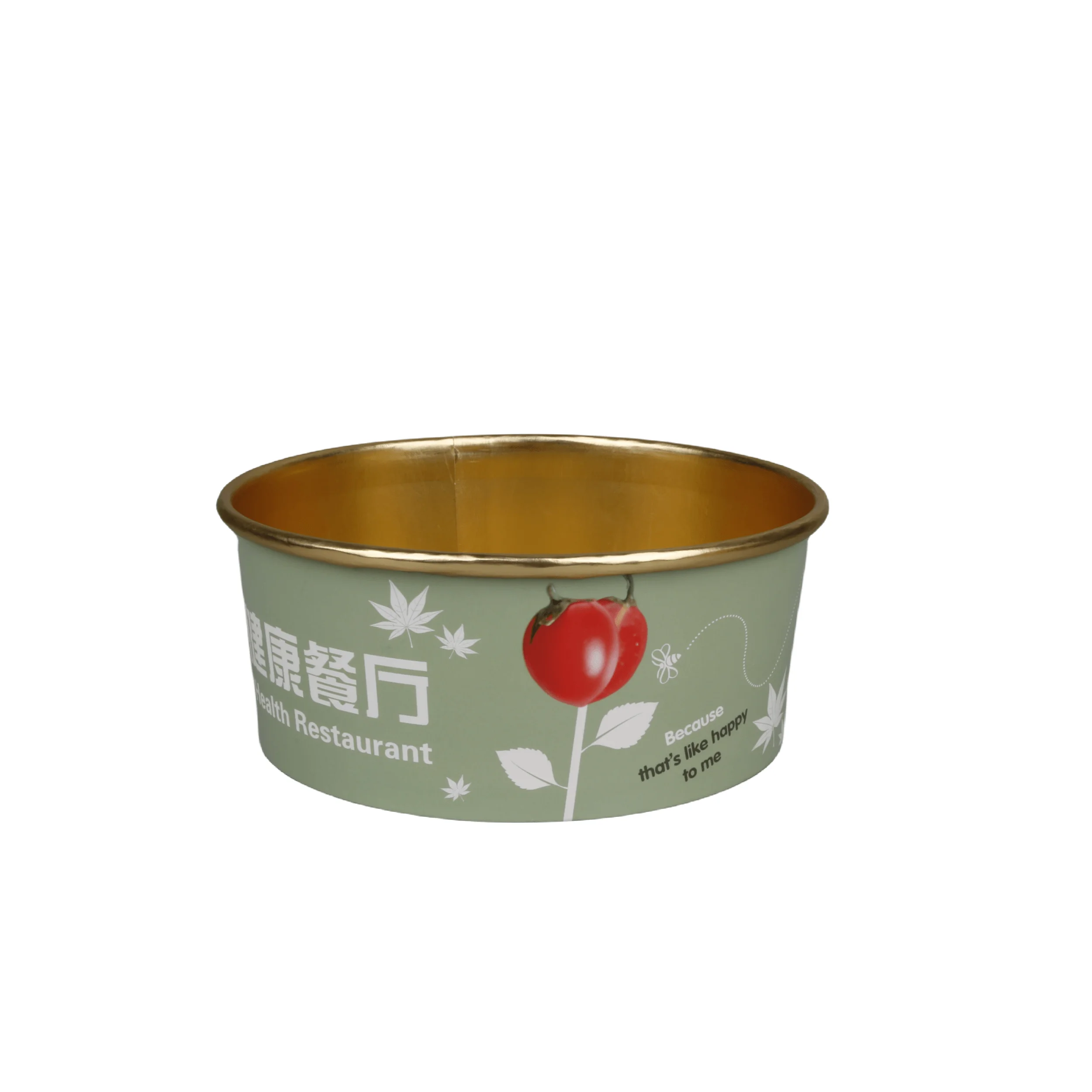 Customized Eco-friendly Disposable Microwaveable Disposable Take Away Round Salad Brown Kraft Paper Bowls with Lids