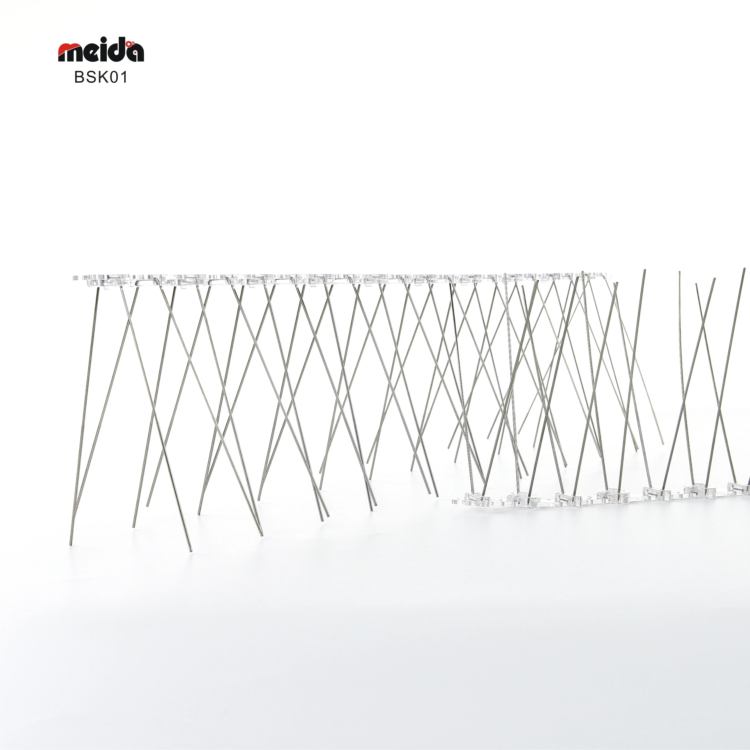 Outdoor Plastic Stainless Steel Anti Pigeon Bird Spikes Deterrent Device