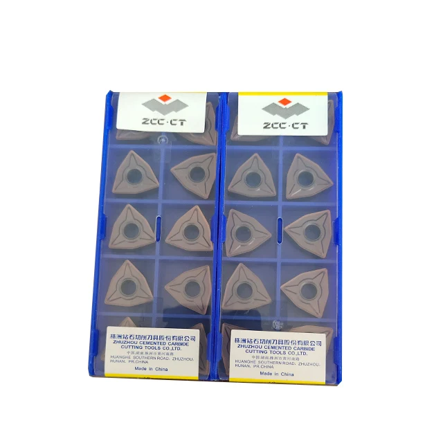 
ZCCCT Zhuzhou Cemented Carbide Cutting Tools WNMG080408-EM YBG205/YBM253 CNC carbide turning inserts 