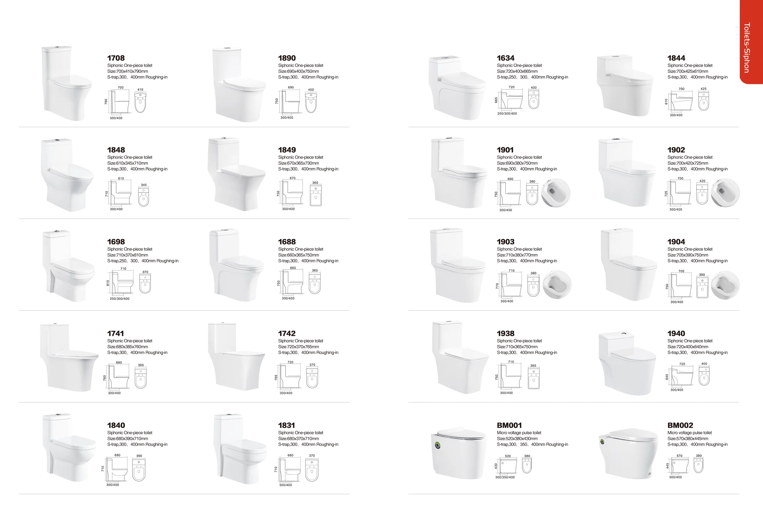 Modern Design One-Piece Ceramic Toilet Set Floor Mounted with S-Trap Drainage Remote Control Feature Price for Bathroom Use