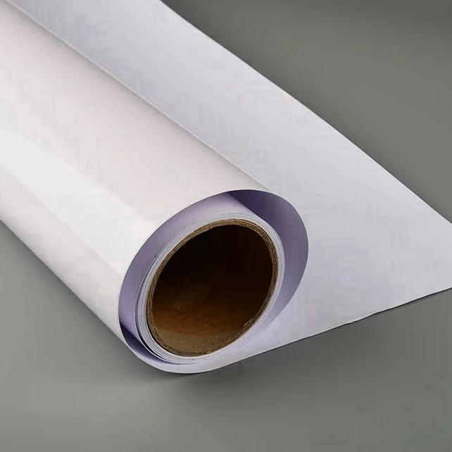 100 микрон Самоклеящийся винил с постоянным клеем для рекламы