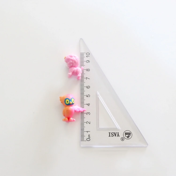 QX119 Cartoon Doll Egg Plastic Cheap Mini Toys For Empty Capsule