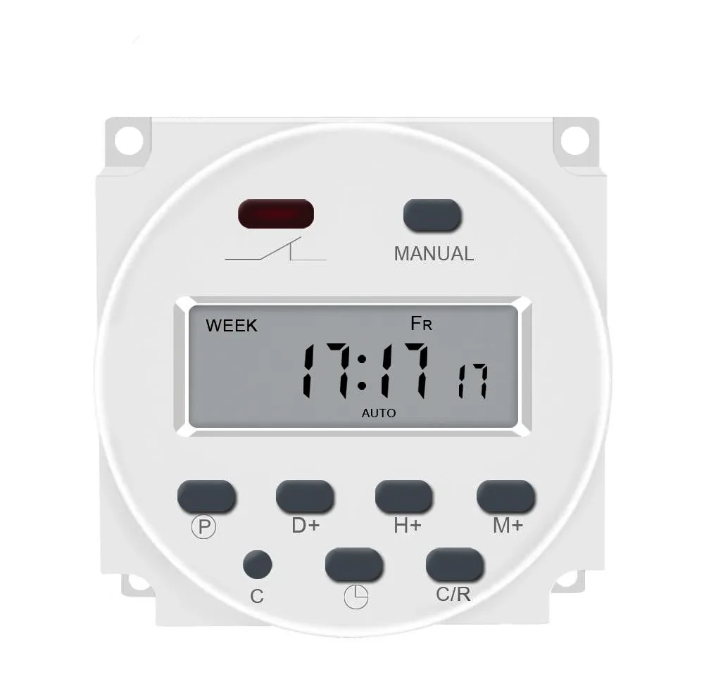 
Programmable Timer Switch CN101A 220VAC Digital LCD Count Down Time 16A Power Week Mini Timers CN101  (60822362371)
