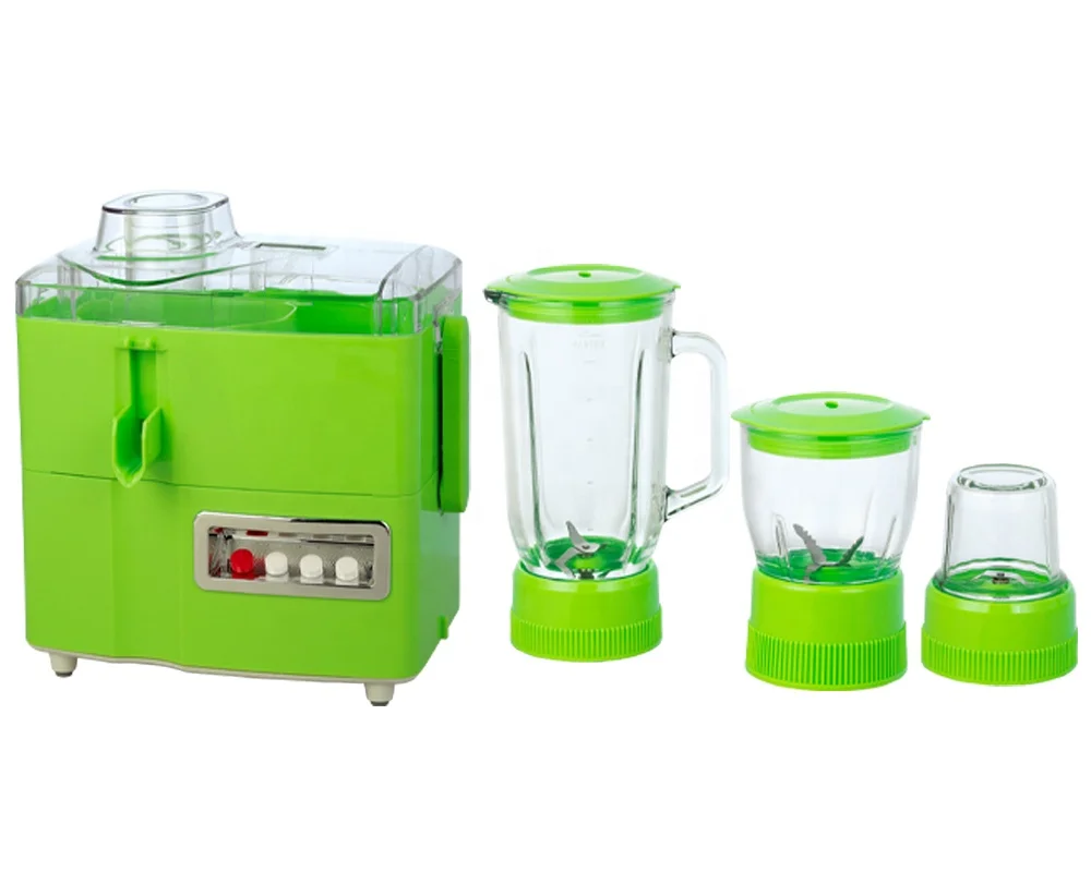 Cheap price multi-functional  4 in 1 juicer blender with glass/plastic jar