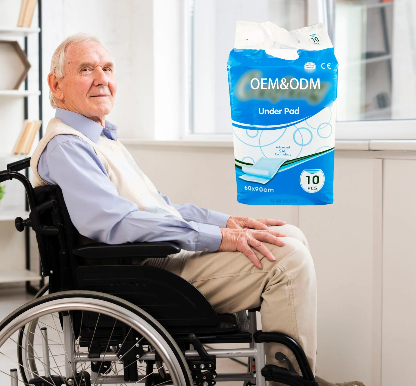 Adult Underpads 30x36 Incontinence Hospital Medical Disposable Bed Adult Under Pad and Nursing Pad