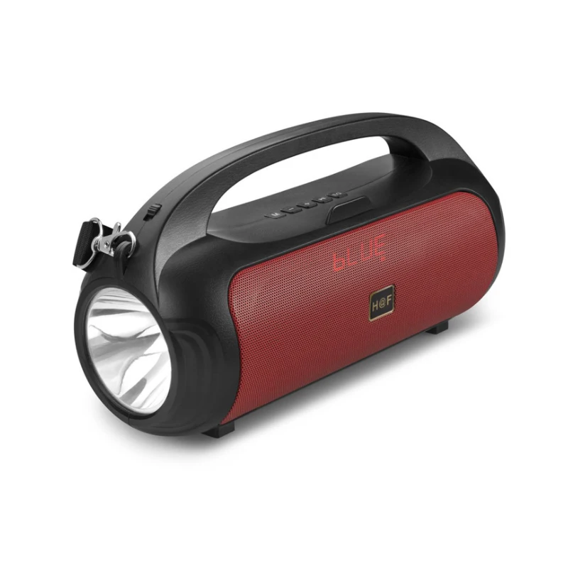 Fashion Sound Speaker Solar Energy Flashlight Speaker Manual Portable Mini Speaker